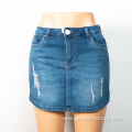 Hot Sale Ladies Denim Skirt Wholesale